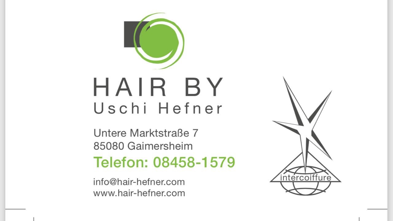 Hair by Uschi Hefner Intercoiffeur