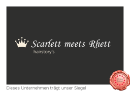 Scarlett meets Rhett hairstory´s